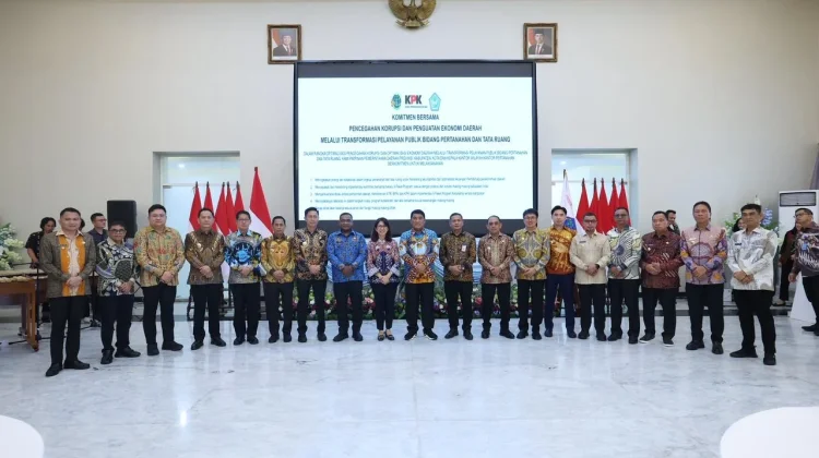 Perkuat Tata Kelola Pertanahan, Yulius Bangun Sinergi Sulut bersama KPK dan ATR/BPN