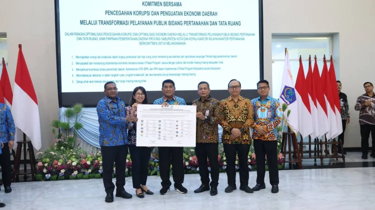 ATR/BPN-KPK Gelar Rakor Optimalisasi Kerja Sama dengan Pemerintah Daerah se-Sulut