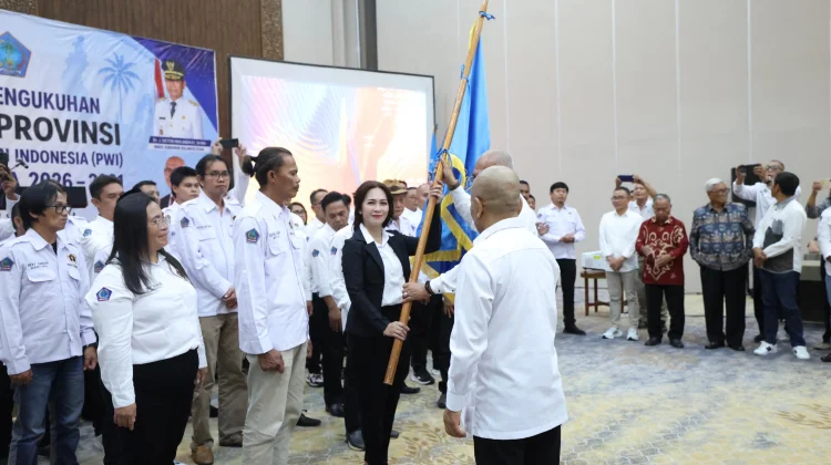 Sintya Bojoh Nakhodai PWI Sulut, Komitmen Tingkatkan Kompetensi Wartawan