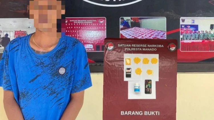 Satresnarkoba Polresta Manado Ungkap Peredaran Obat Keras Trihexyphenidyl