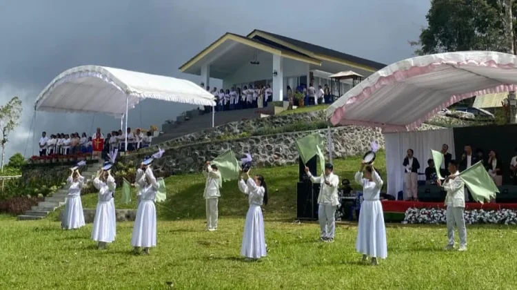 GMIM Bukit Moria Rike Gelar Ibadah Perayaan Kenaikan Yesus Kristus ke Surga