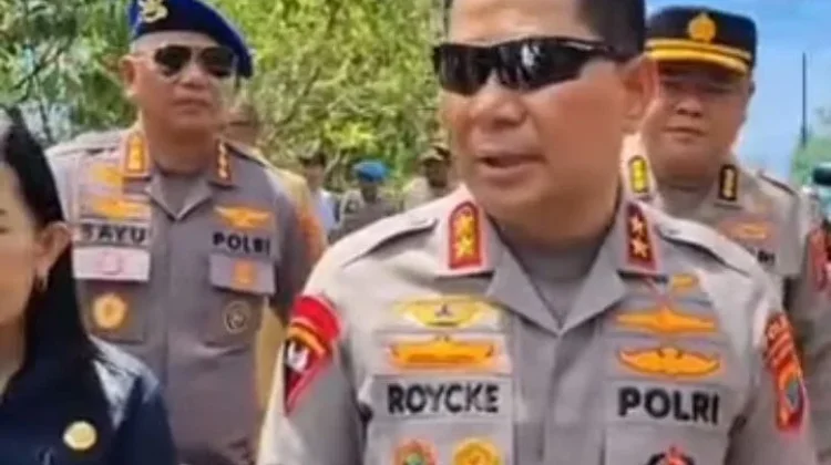 Kapolda Sulut Tinjau Lokasi Mako Baru Polres Sitaro, Pembangunan Segera Dimulai
