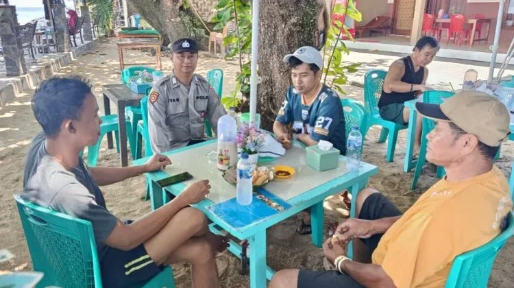 Program “Jumat Bacirita”, Polsek Bunaken Serap Aspirasi Warga