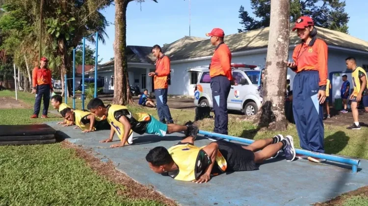 Puluhan Personel Lanud Sam Ratulangi Jalani Tes UKP Kesamaptaan