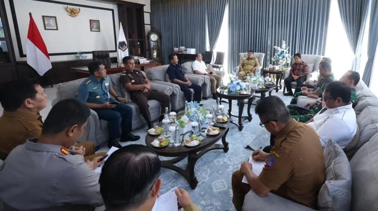 Kapolresta Manado Hadiri Rakor Forkopimda Sulut Bahas Kamtibmas