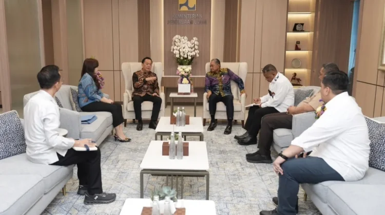 Audiensi dengan Menteri PU, Caroll-Sendy Ajukan Dukungan Infrastruktur