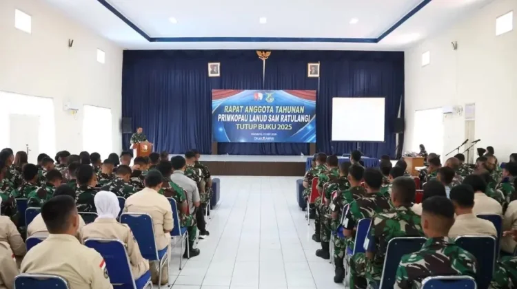 Primkopau Lanud Sam Ratulangi Gelar RAT dan Reorganisasi