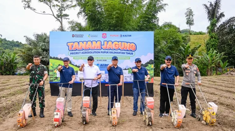 Program Agrosolution Pupuk Kaltim Perkuat Ketahanan Pangan Petani Bone Bolango