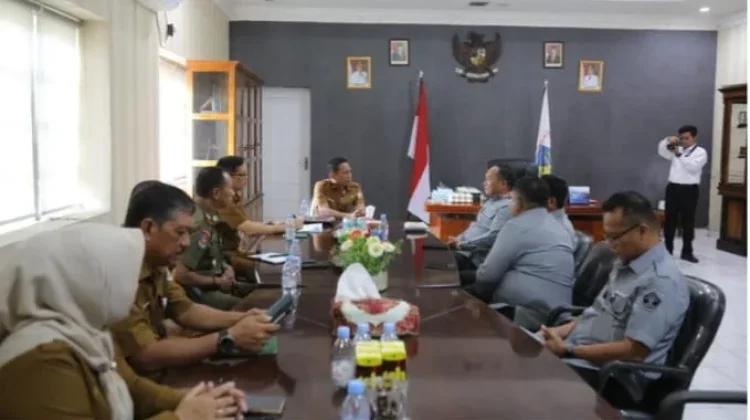 Walikota dr Wenny Gaib Terima Kunjungan Kepala Wilayah Kemenkum Sulut