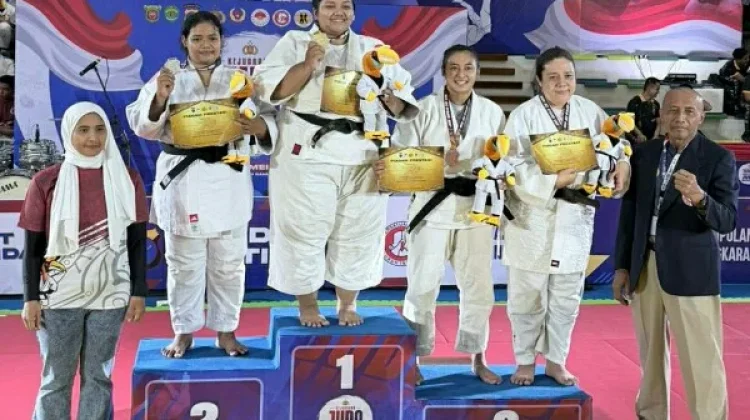 Bripka Cinthia Lampah Sumbang Medali Perunggu untuk Polda Sulut di Kapolri Cup