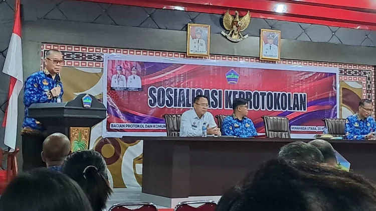 Profesional dan Terstruktur, Pemkab Minut Sosialisasikan Keprotokolan