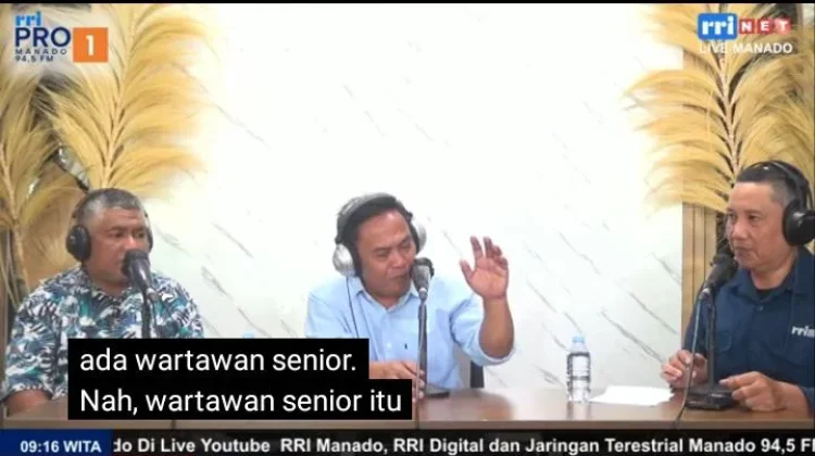 PWI Sulut: Pers Bermitra dengan Pemerintah Bukan Berarti Bungkam