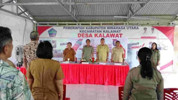 Pemkab Minut Gelar Sosialisasi SOP Penegakan Perda melalui Satpol PP