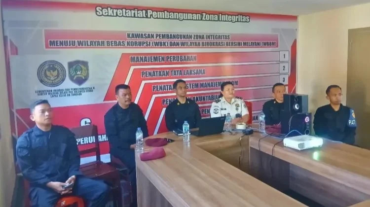 Lapas Tondano Fokus Perkuat Pengawasan Internal