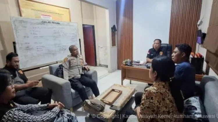 Kemenkum Sulut Pantau Pelanggaran Kekayaan Intelektual di Polres Sangihe