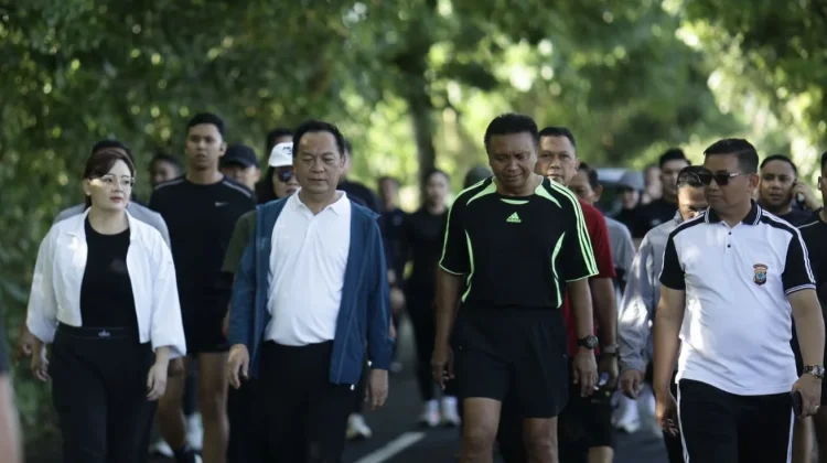 Pemkot Tomohon-Kejati Sulut Perkuat Sinergi Lewat Jalan Sehat Bersama