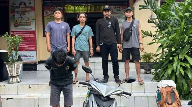 Timsus Satya Polres Minut Amankan Pelaku Curanmor Sekaligus Curanik