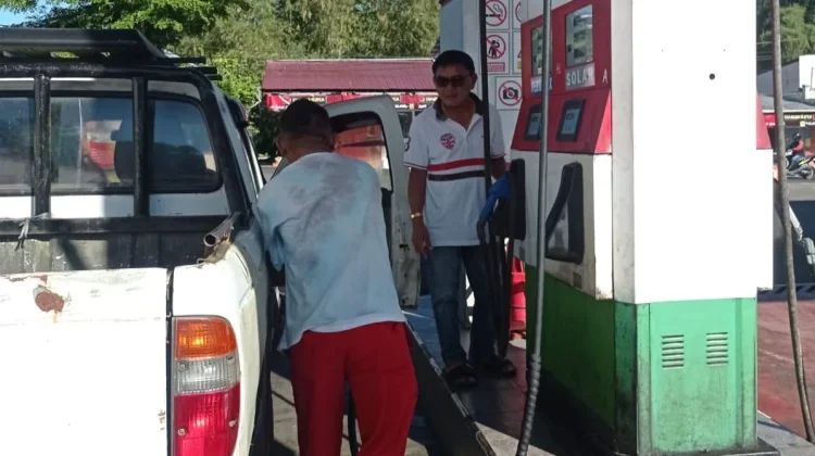Tak Lagi Antre Semalaman, SPBU Kawangkoan Terapkan Nomor Urut Pengisian Solar