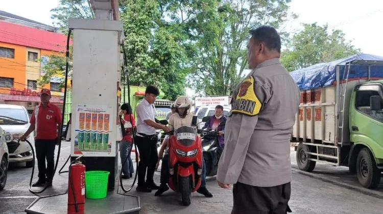 Polsek Sario Intensifkan Pengawasan Penyaluran BBM Bersubsidi di SPBU