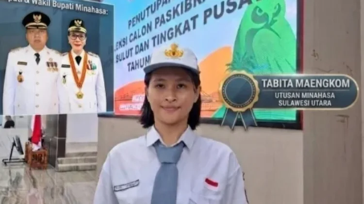 Siswi SMAN 1 Tondano Wakili Sulut ke Seleksi Paskibraka Nasional, Pemkab Minahasa B