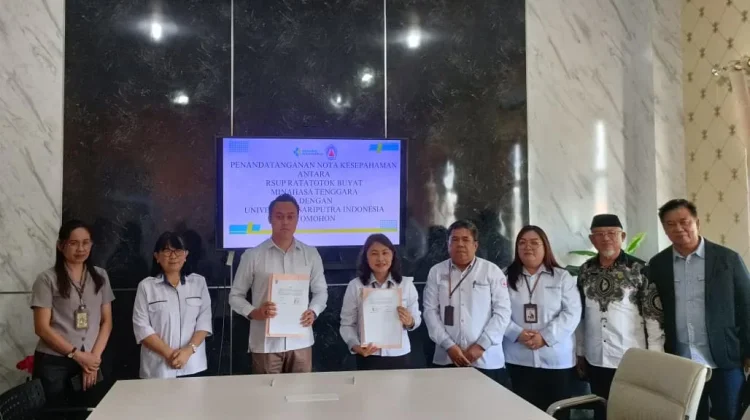Tingkatkan Kualitas Layanan Kesehatan, UNSRIT Kerjasama RSUP Ratatotok Buyat