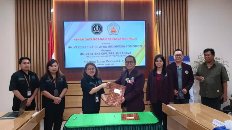 Rektor Universitas Ciputra Kunjungi UNSRIT Bahas Kualitas Pendidikan Tinggi