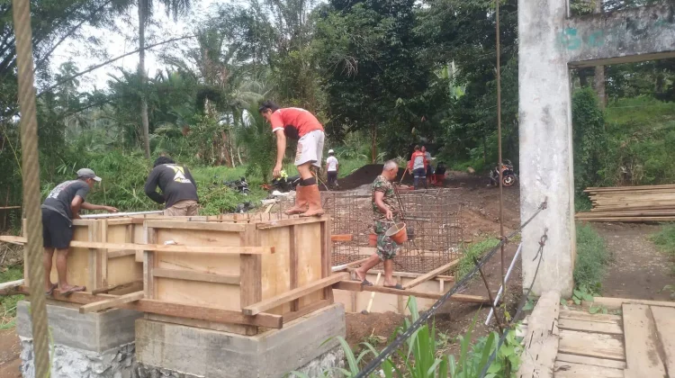 Pembangunan Jembatan Perintis Garuda di Ranoyapo Capai 66 Persen