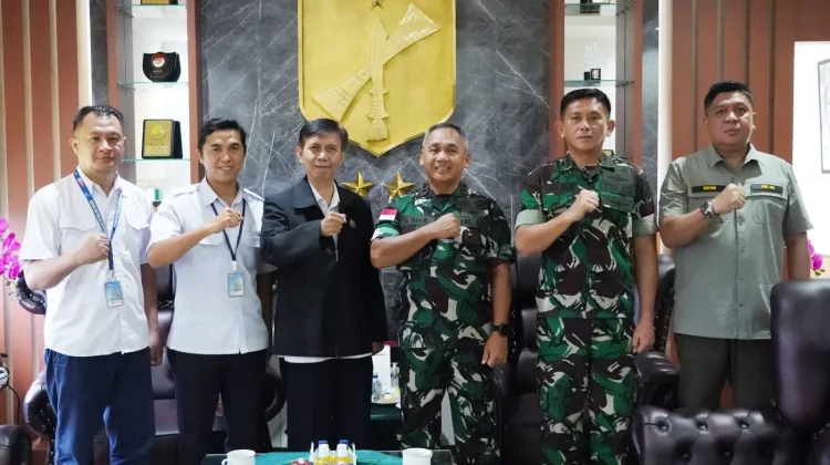 Pangdam XIII/Merdeka Terima Audiensi Kepala LPP RRI Manado di Makodam
