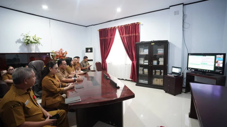 Pemkab Minahasa Perkuat Stabilitas Harga, Bupati Robby Ikuti Rapat TPID Nasional