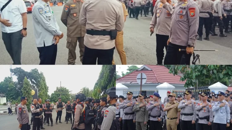 Hadir Apel Gelar Pasukan, Danyon I Wayan Wimantara Siagakan Satu Pleton Brimob