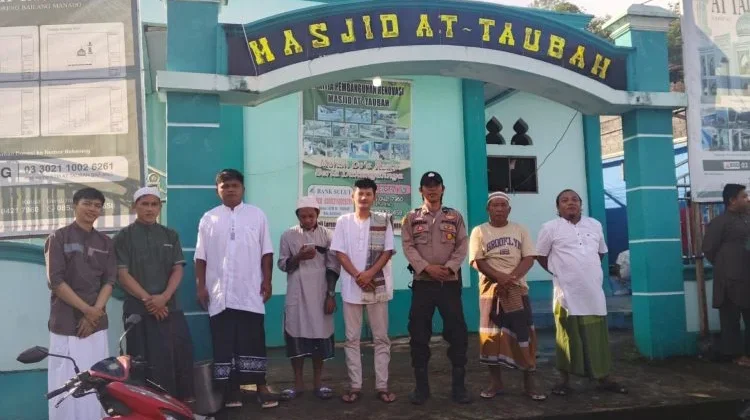 Polsek Jajaran Polresta Manado Amankan Salat Iduladha 1447 H