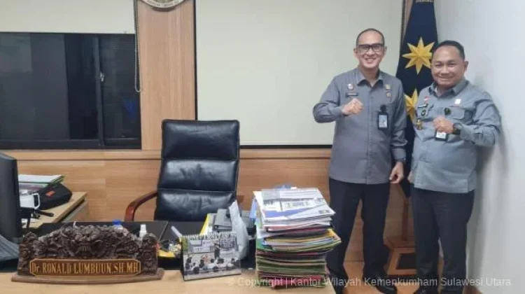 Perkuat Komunikasi Publik dan Kerja Sama, Hendrik Pagiling Temui Karo Hukerma