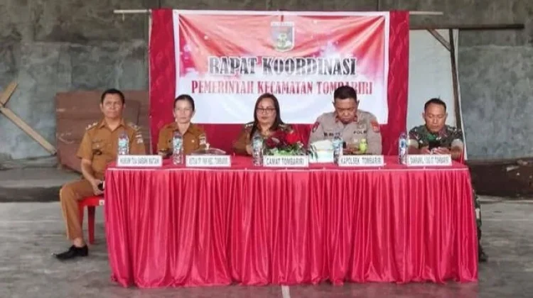 Rakor Kecamatan Tombariri Perkuat Sinergi Pemerintah dan Forkopimcam