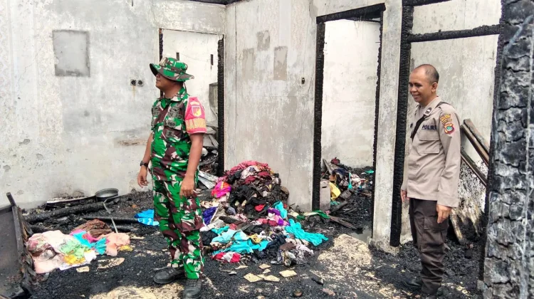 Rumah Warga di Suluun-Tareran Hangus Terbakar, Diduga akibat Korsleting Listrik