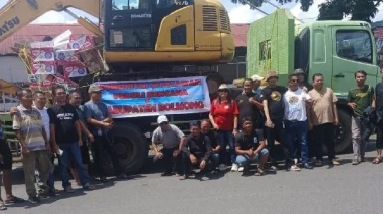 Peduli Korban Bencana, Ketua PWI Sulut Apresiasi Solidaritas Wartawan BMR
