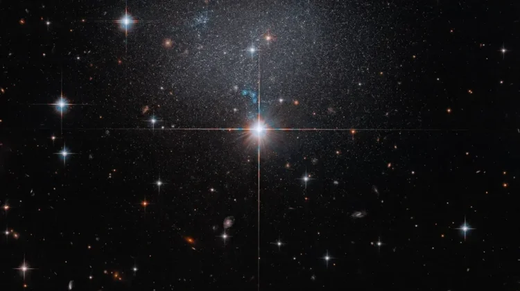 Hubble Tangkap Galaksi Kerdil ESO 490-017 di Rasi Bintang Canis Major