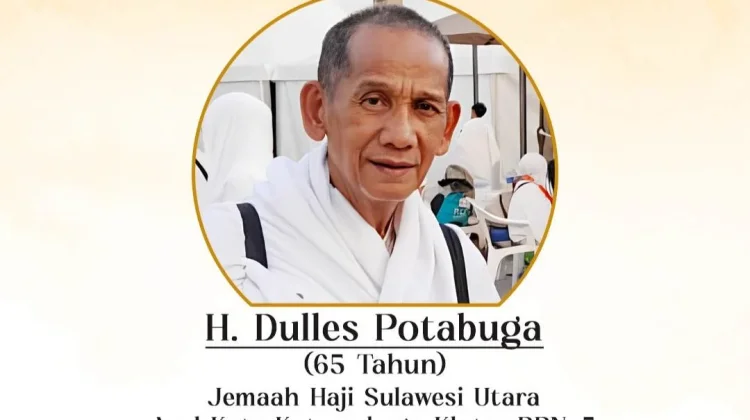 Kabar Duka, Jemaah Haji Kloter 5 BPN Asal Kotamobagu Meninggal di Makkah