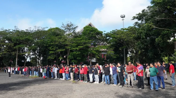 Pemkab Minahasa Gelar Kerja Bakti Massal, Antisipasi Dampak Cuaca Ekstrem