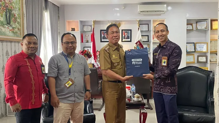Bupati Minsel Terima KunjunganKepala KKP Kotamobagu dan KP2KP Amurang