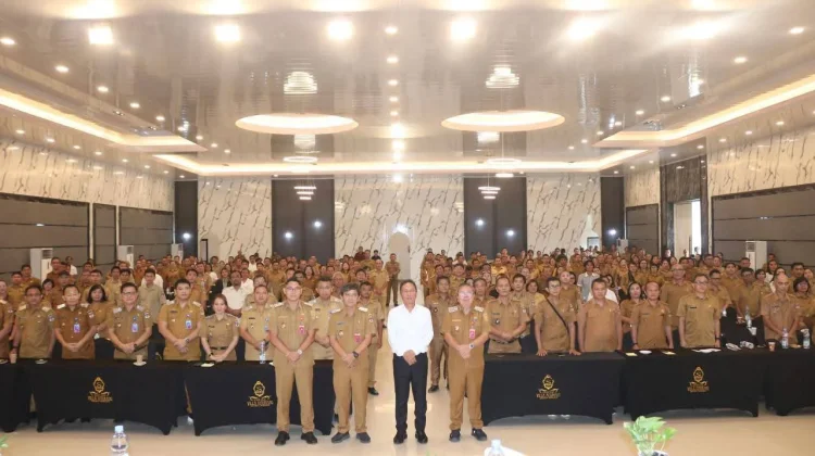 Rakor Pengelolaan Keuangan dan Pembangunan Desa Kabupaten Minahasa Selatan