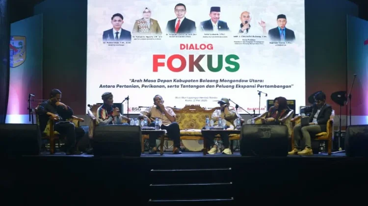 Bupati Boltara Ikuti Dialog Fokus Bahas Pertanian, Perikanan dan Pertambangan