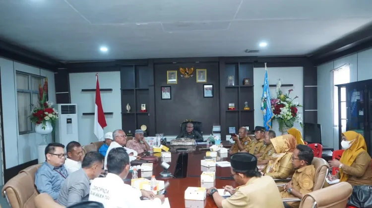 Pemkab Boltara dan Dekopinda Bahas Pengelolaan Wilayah Pertambangan Rakyat