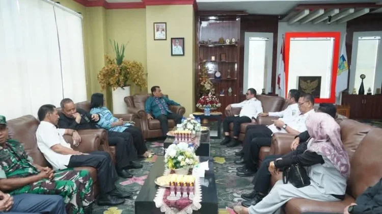 Ketua Pengadilan Tinggi Manado Audiens dengan Pemkab Boltara