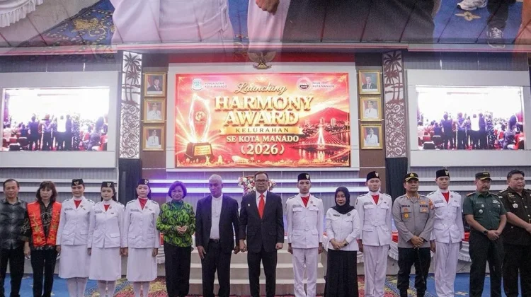 Wawali Richard Sualang Luncurkan Harmony Award Kelurahan se-Manado