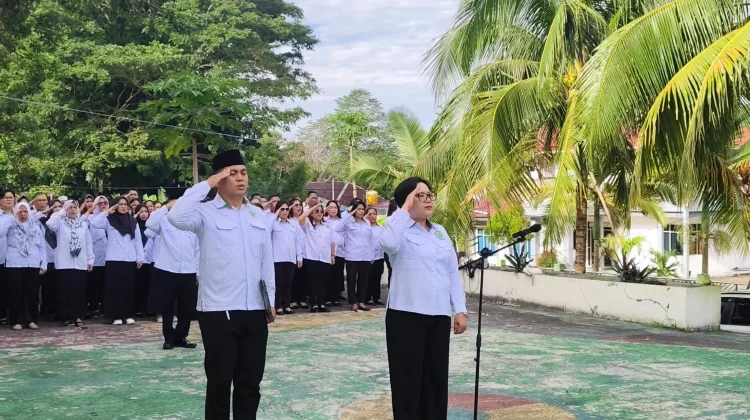 Kemenang Minut Gelar Upacara Hari Lahir Pancasila