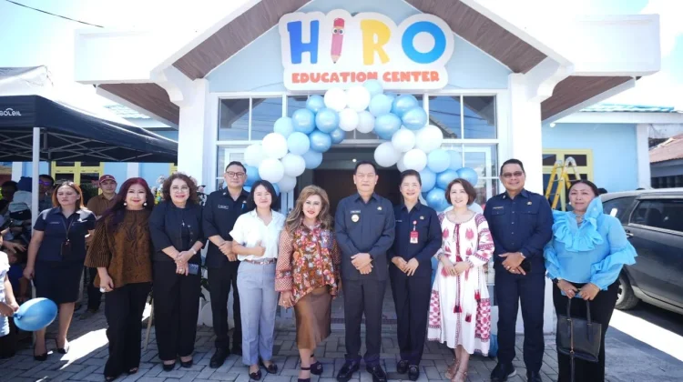 Perkuat Kualitas SDM Unggul, Senduk Resmikan Hiro Education Center Tomohon