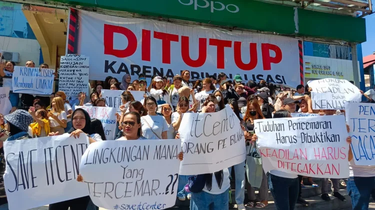Ratusan Karyawan IT Center Manado Gelar Aksi Damai: Hentikan Kriminalisasi