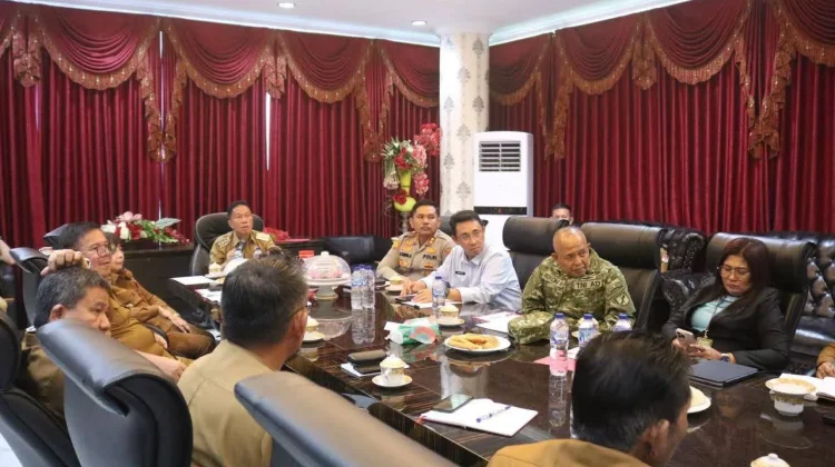 Bupati Wongkar Pimpin Rapat Forum Koordinasi Pimpinan Daerah Kabupaten Minsel