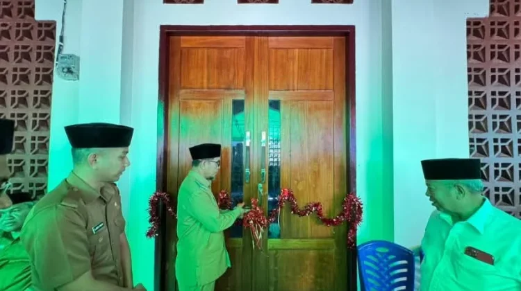 Bupati Boltara Sirajudin Lasena Resmikan Mushola Al-Zaid Tum Tumbolang Timur