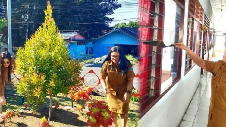 Gerakan Indonesia Asri ASN Kantor Camat Kauditan